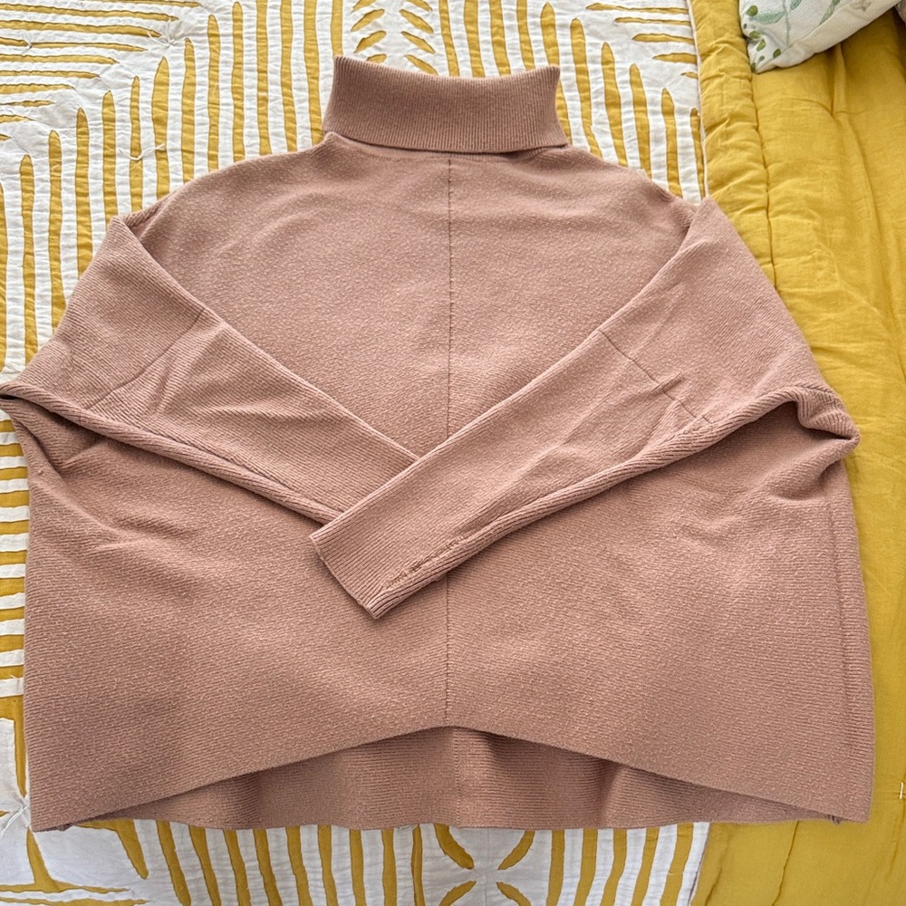 Amazon Women's Cowl Neck Sweater - Mauve